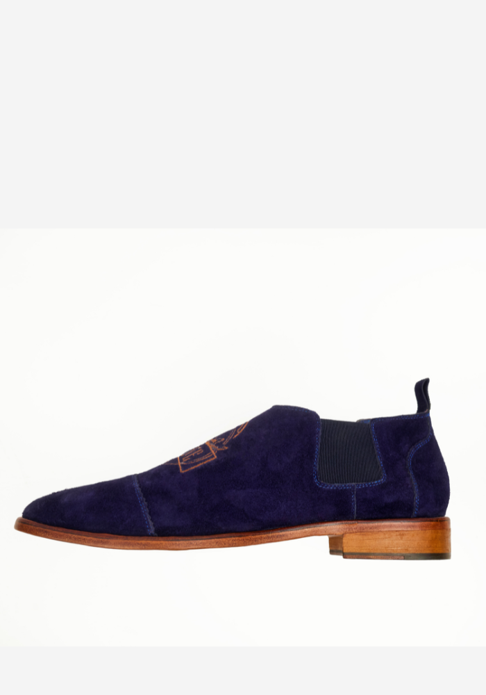 The Signature Chelsea in Midnightblue Suede