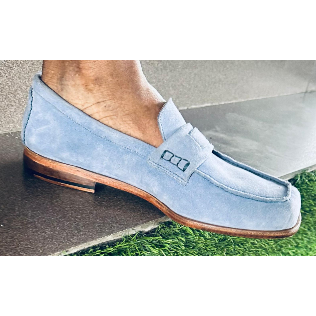 The Regent Loafer Light Blue