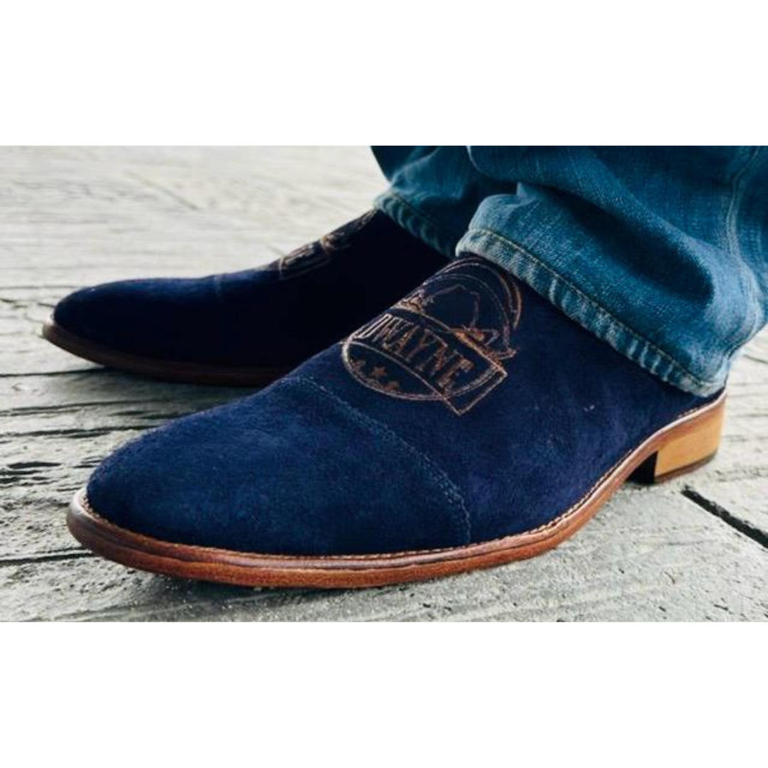 The Signature Chelsea in Midnightblue Suede